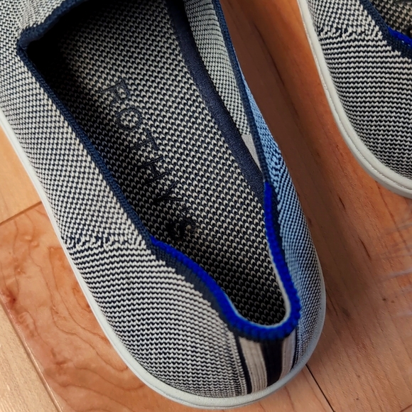 Rothy's White Weave Anchor sneakers - Picture 2 of 4